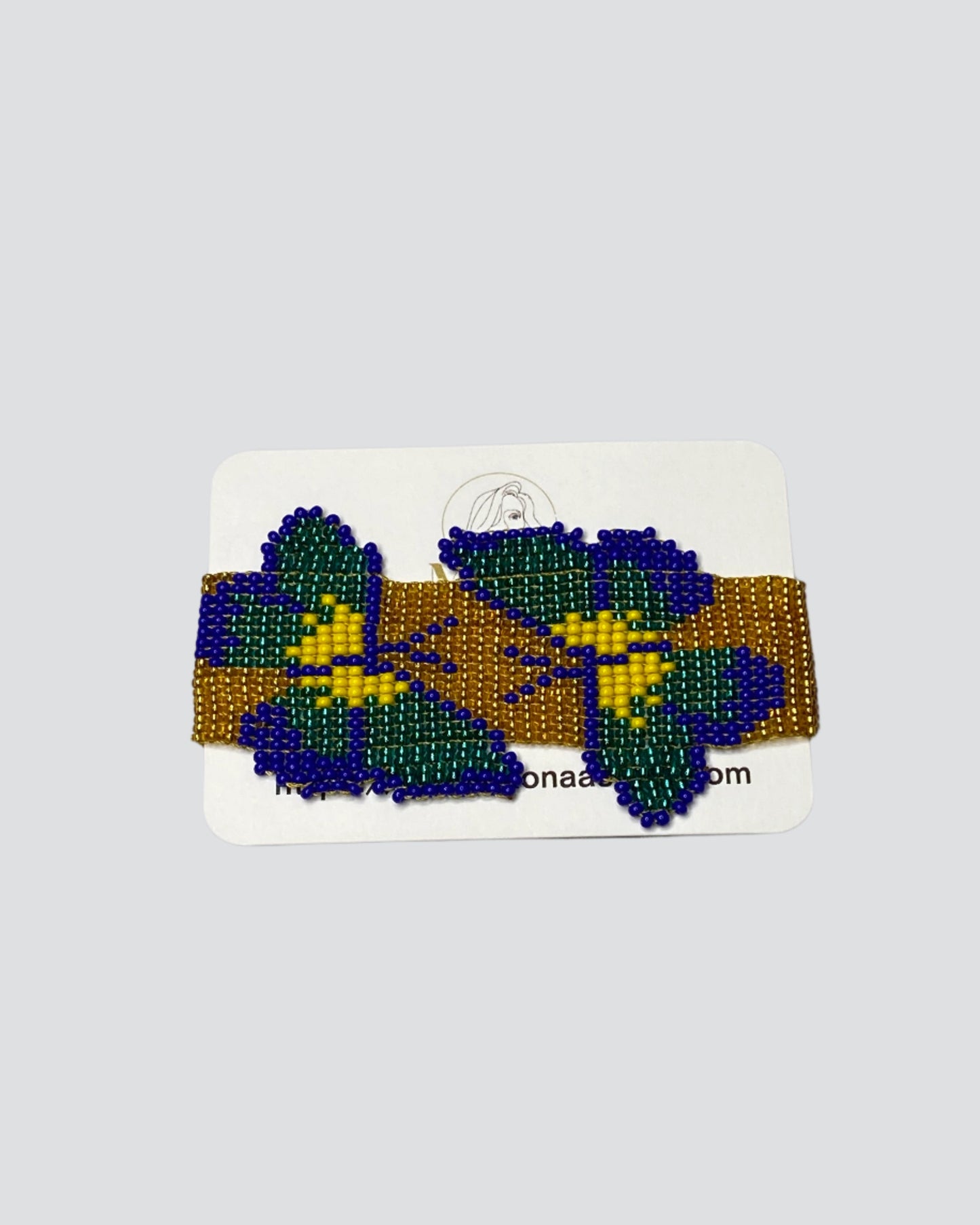 Butterfly Beaded Bracelet