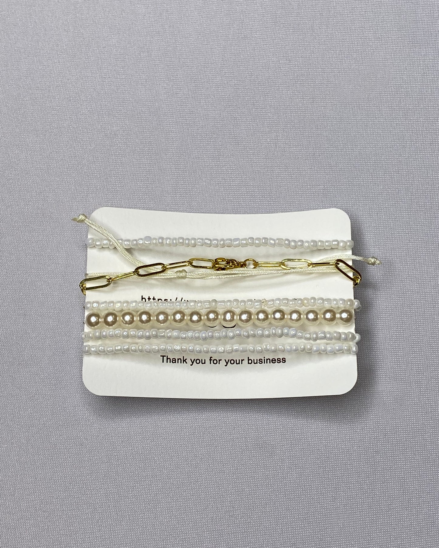 White Pearl Evil Eye Bracelet