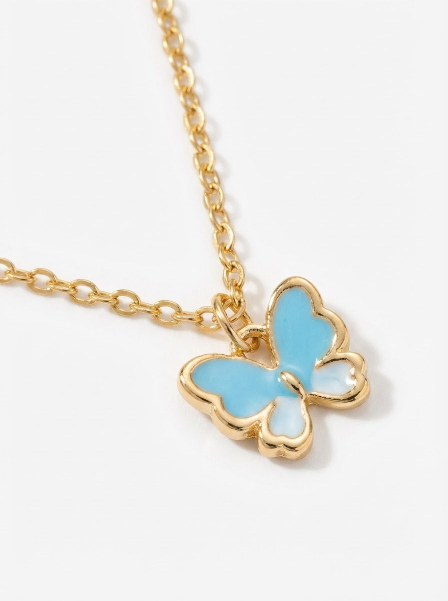 Small Butterfly Chocker Neclace