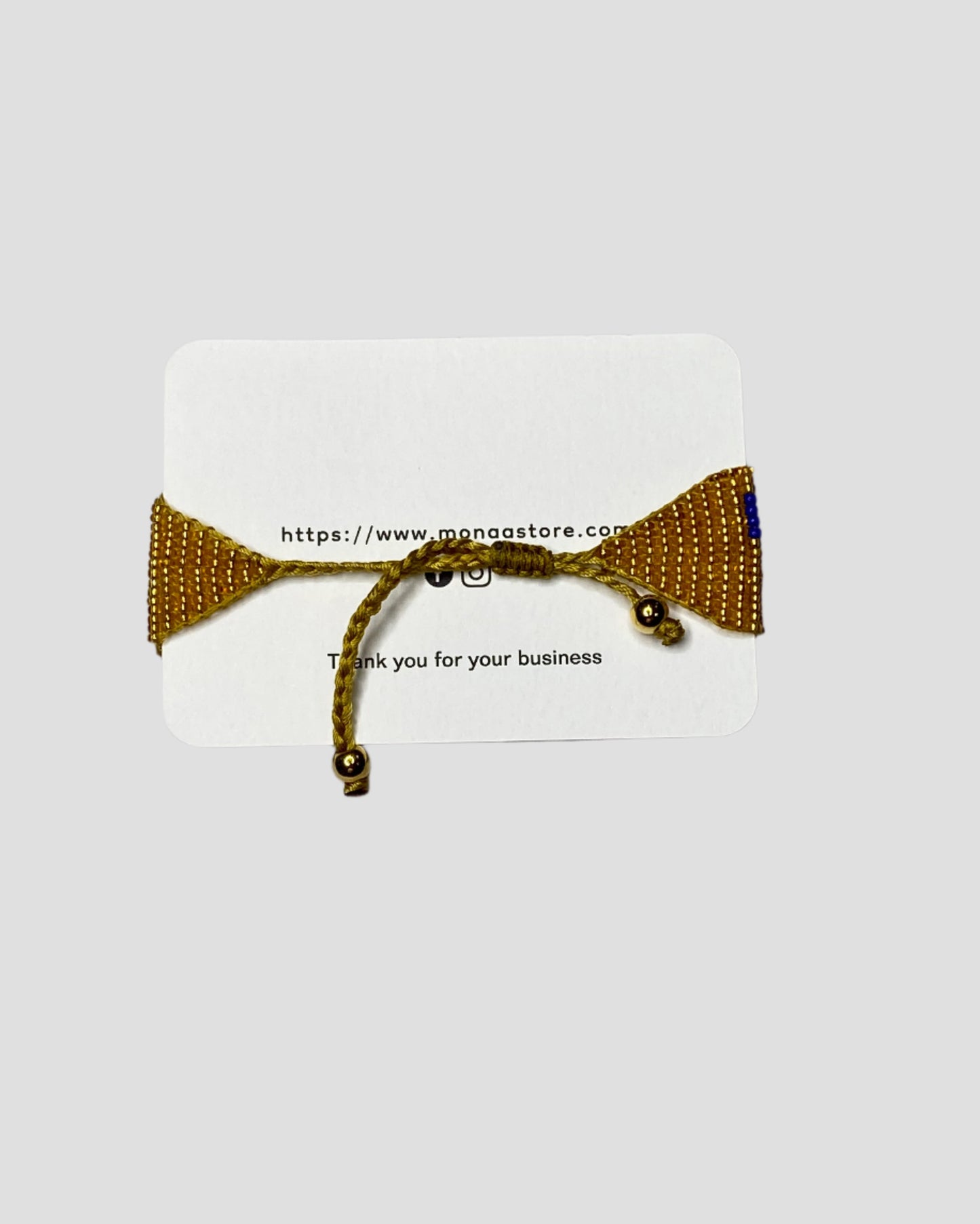 Butterfly Beaded Bracelet